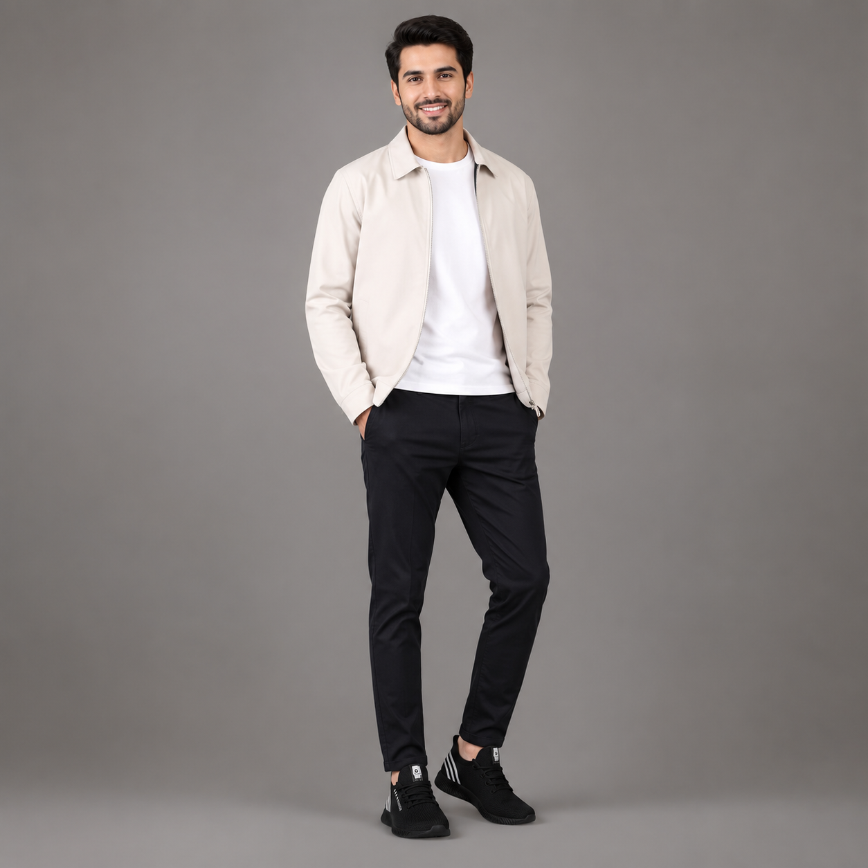 Men's Black Sneakers Noir Vantéa