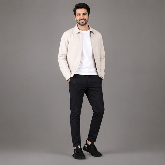 Men's Black Sneakers Noir Vantéa